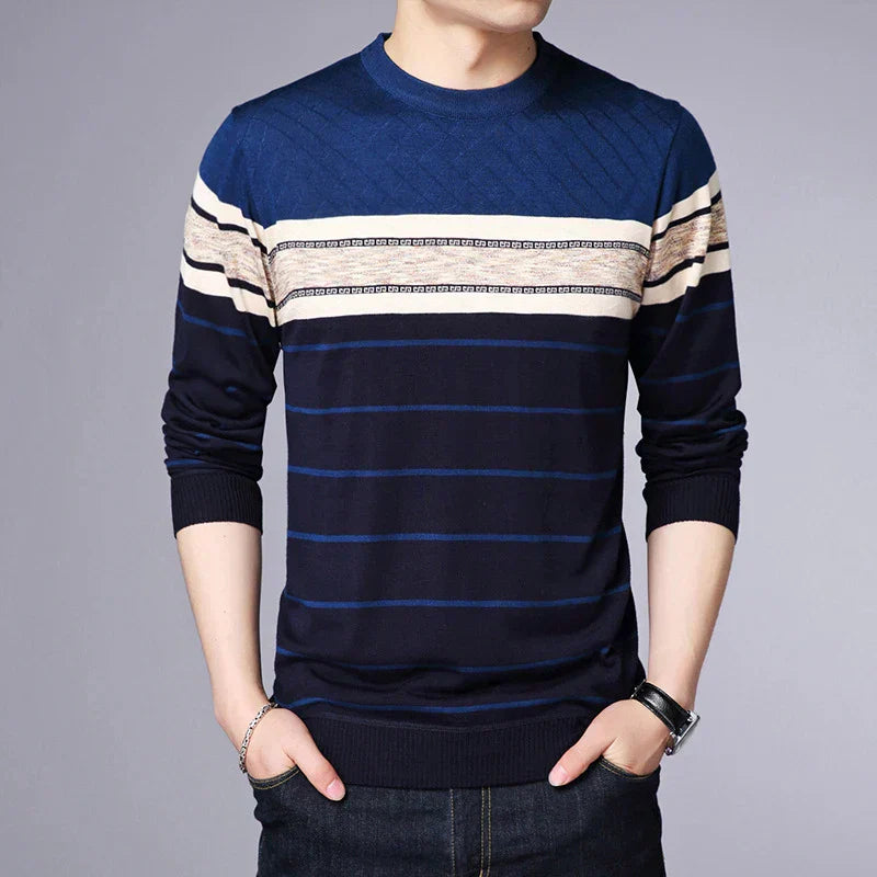 Pull Homme Rayé Sampaio® S1311